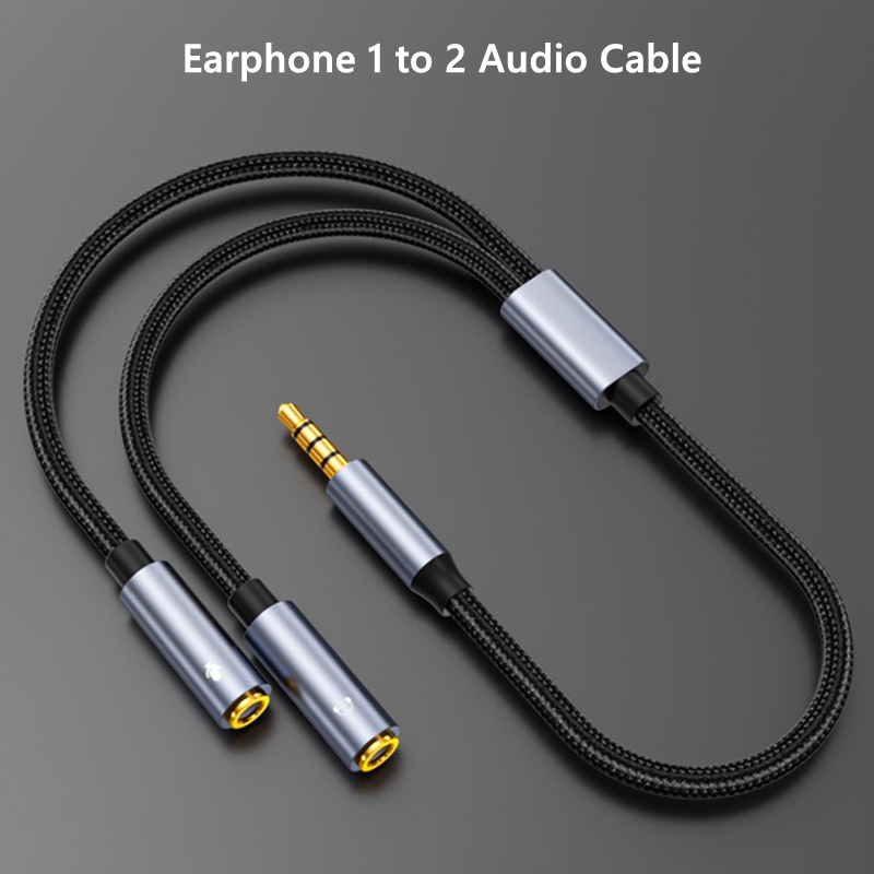 3.5mm Jack Aux Audio Cable Mal - Earphone Splitter Jack review and price
