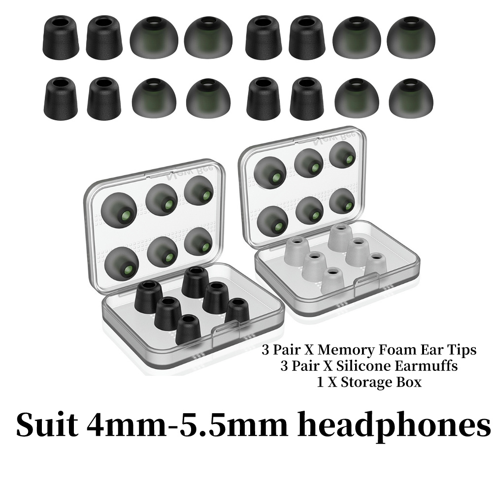 Memory Foam Ear Tips Noise Iso - Earphone Foam Tip review and price