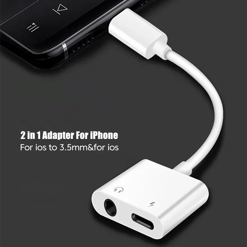 2 in 1 iOS to 3.5mm Jack Audio - Earphone Splitter Jack review and price