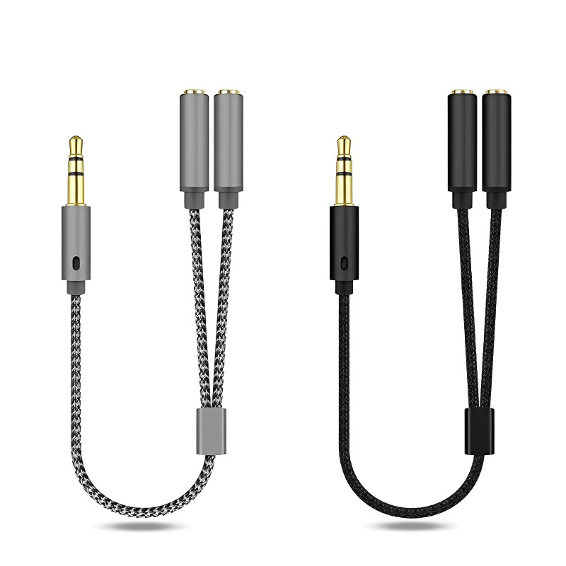 3.5mm Audio Splitter Y Jack 1  - Earphone Splitter Jack review and price