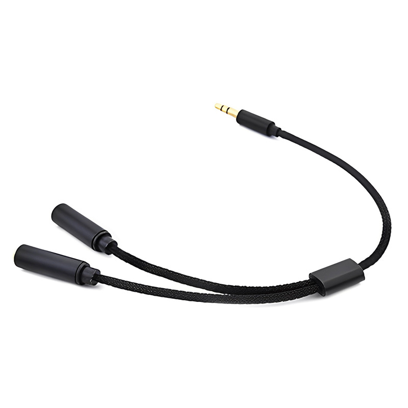 3.5mm Audio Splitter Y Jack 1  - Earphone Splitter Jack review and price